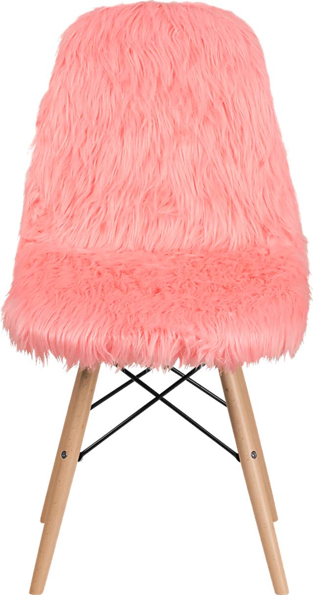 Kids Crestmount Light Pink Accent Chair - Thumbnail - Image 2