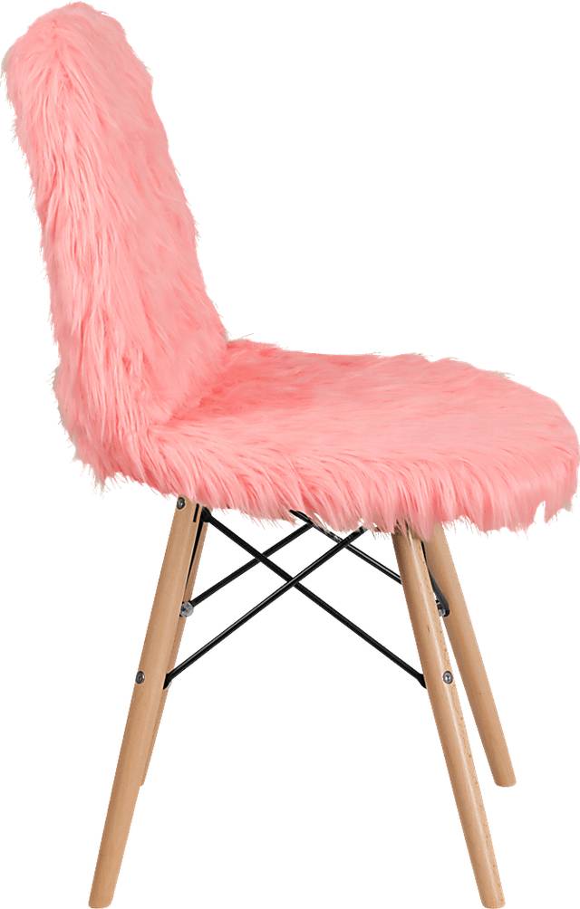 Kids Crestmount Light Pink Accent Chair - Thumbnail - Image 3