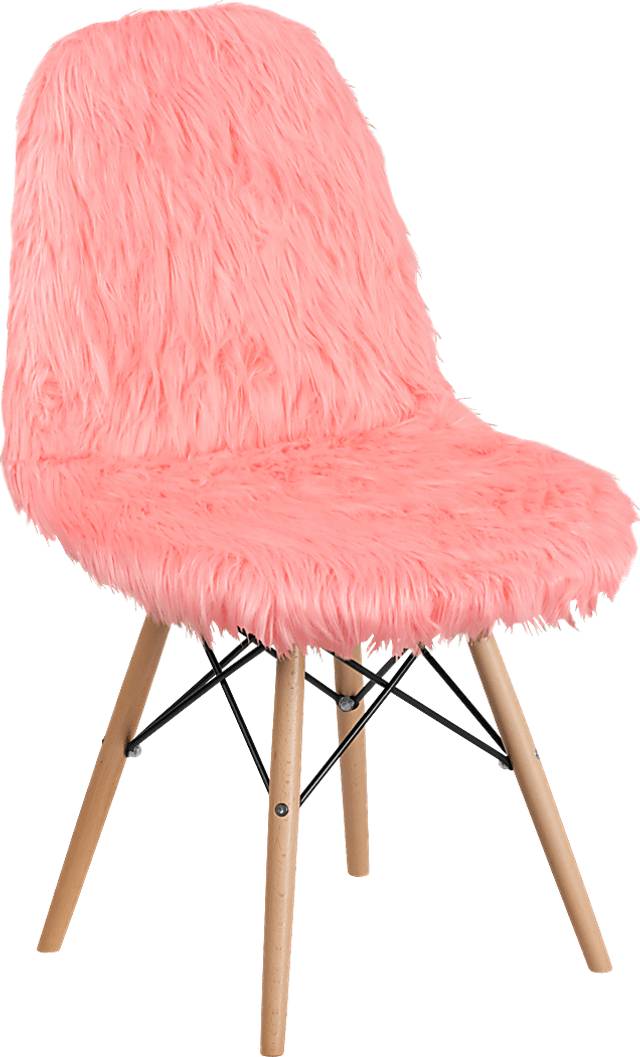 Kids Crestmount Light Pink Accent Chair - Thumbnail - Image 1