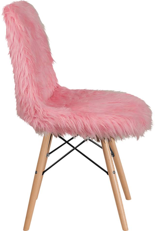 Kids Crestmount Pink Accent Chair - Thumbnail - Image 2