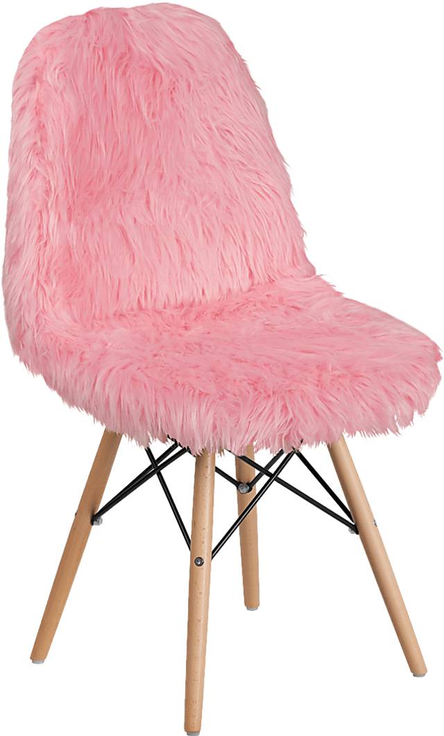 Kids Crestmount Pink Accent Chair - Thumbnail - Image 1