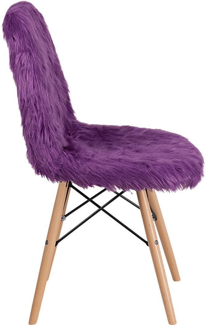 Kids Crestmount Purple Accent Chair - Thumbnail 2