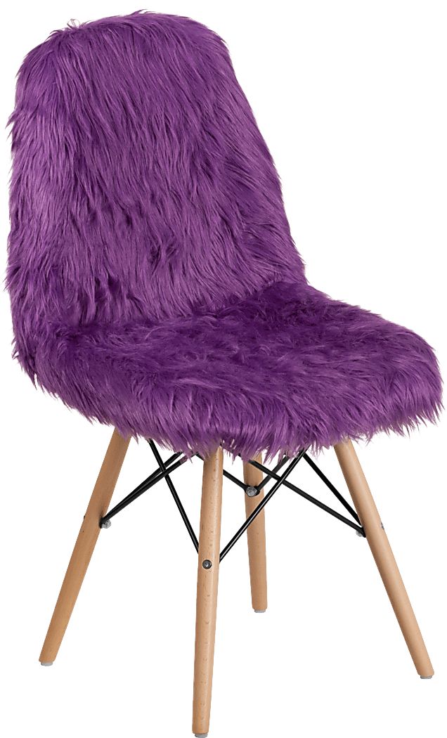Crestmount Purple Red Acrylic Fabric Accent Chair Rooms to Go
