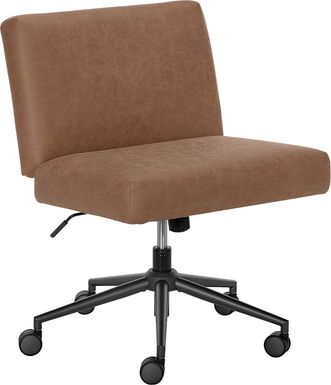 Kids Crisscross Tan Desk Chair