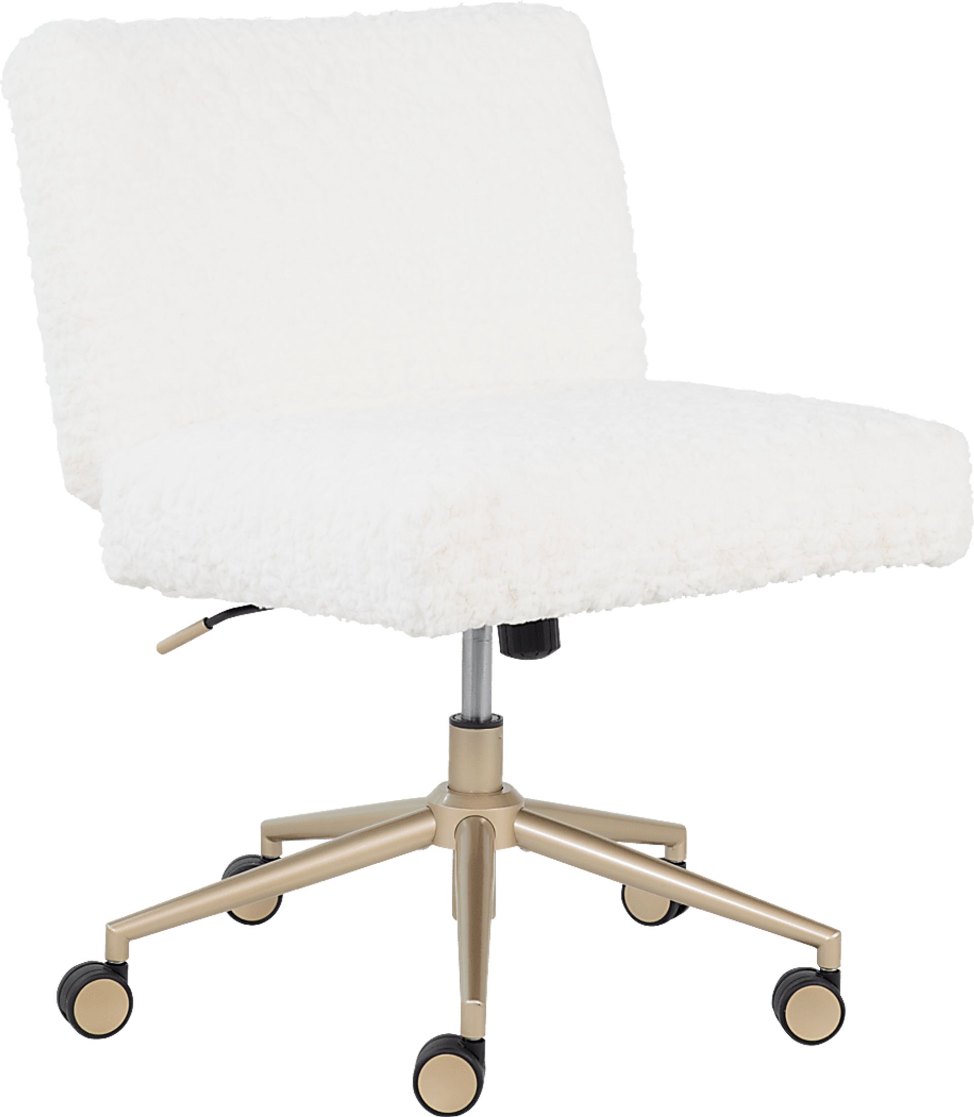 Kids Crisscross White Desk Chair - Image 1