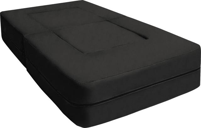 Kids Cubelax Black Covertible Chair and Ottoman - Thumbnail - Image 5