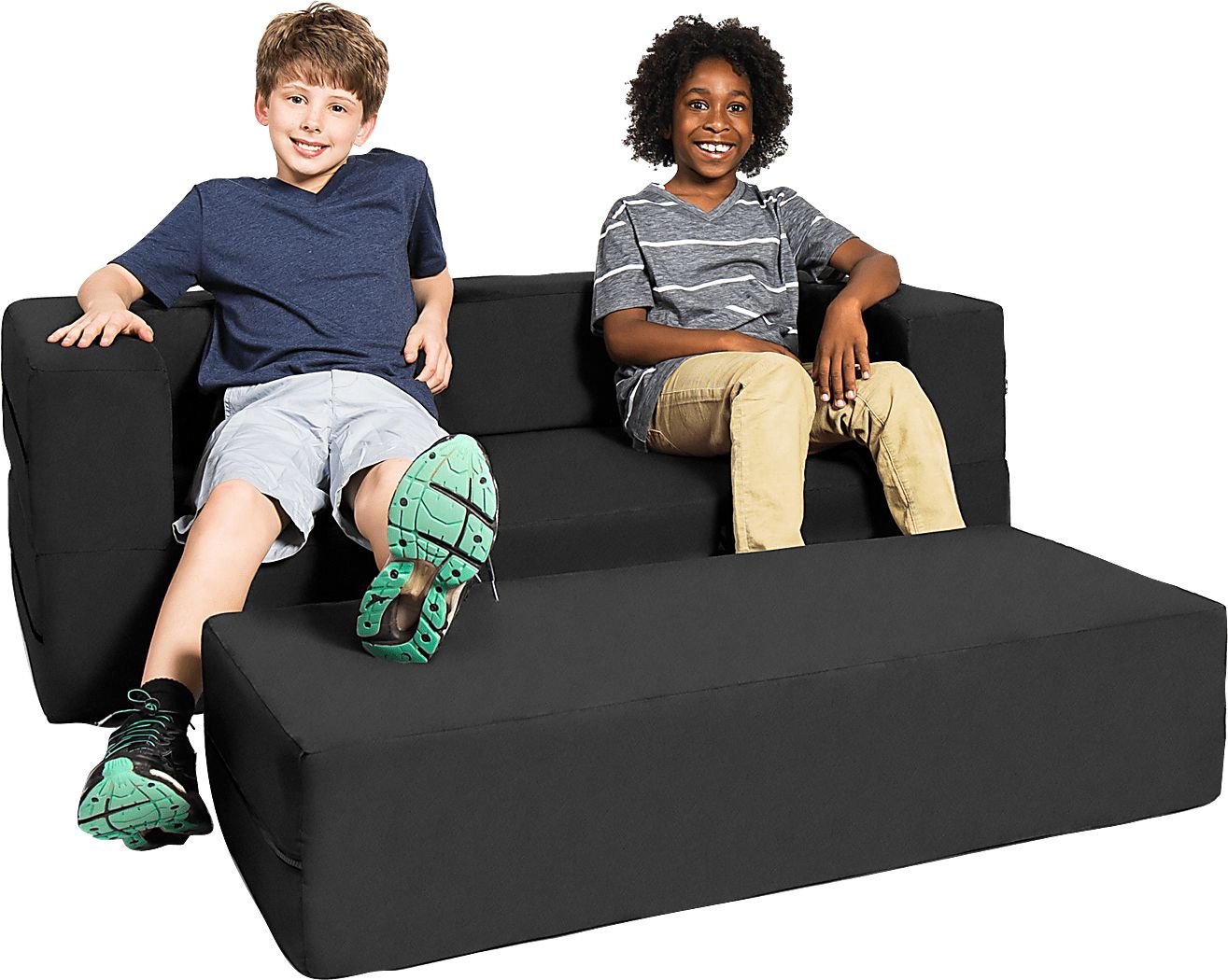 Kids Cubex Convertible Sofa and Ottoman