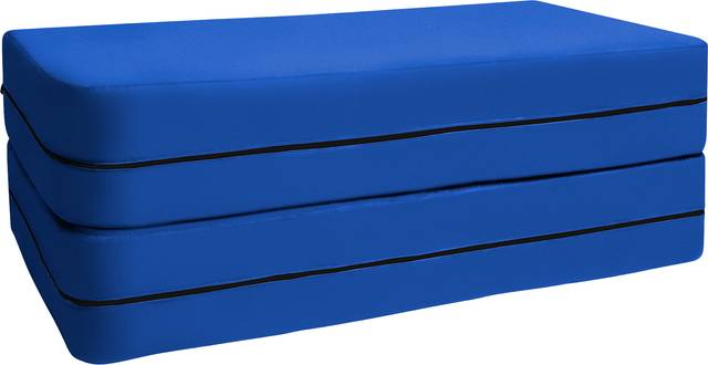 Kids Cubex Blue Convertible Sofa and Ottoman - Thumbnail - Image 6