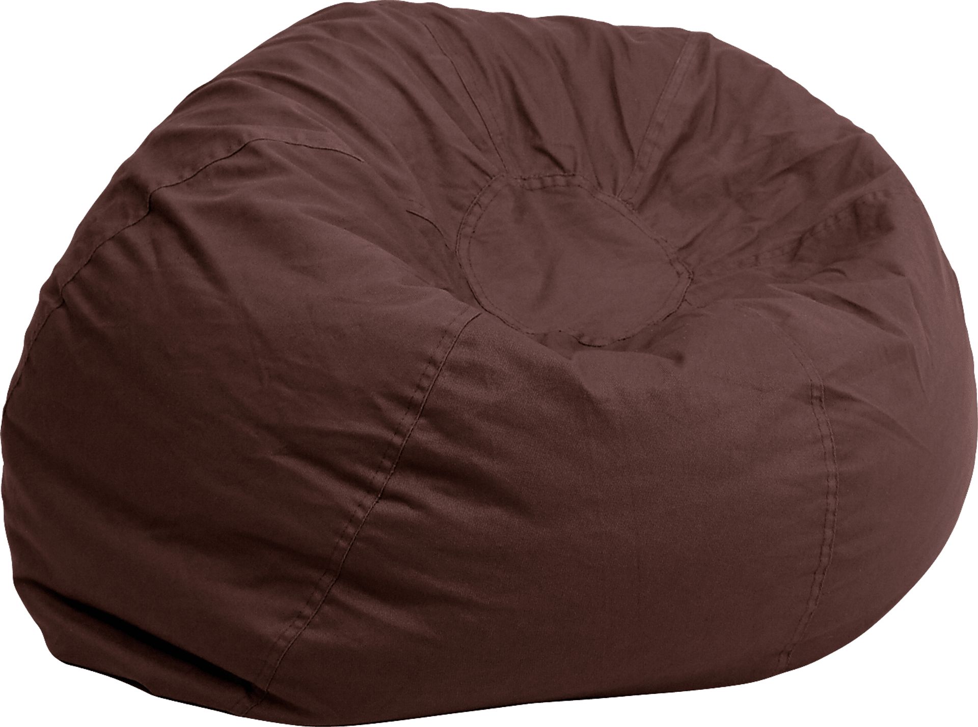Kids Cucullu Brown Large Bean Bag Chair - Image 1