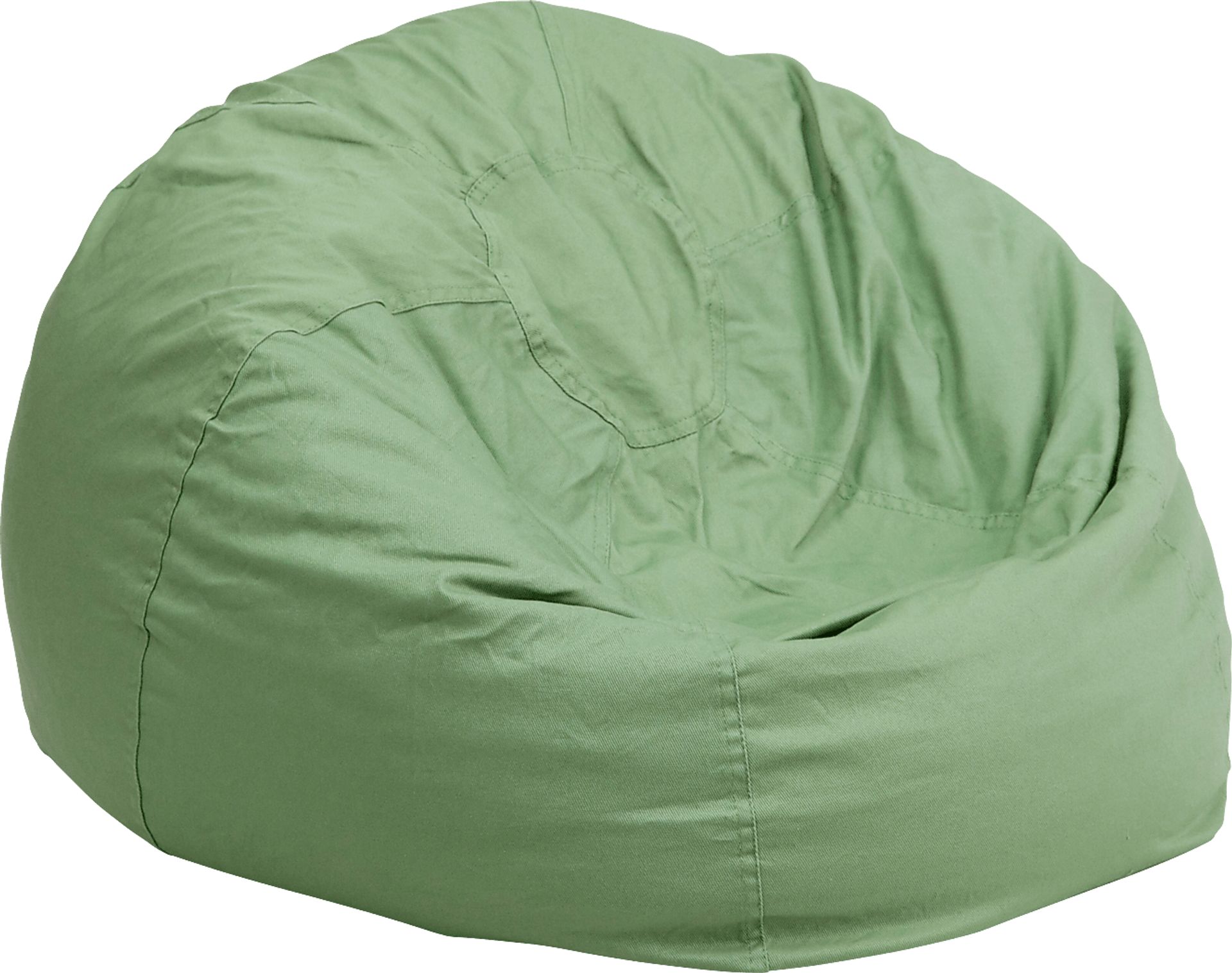 Kids Cucullu Sage Large Bean Bag Chair - Image 1