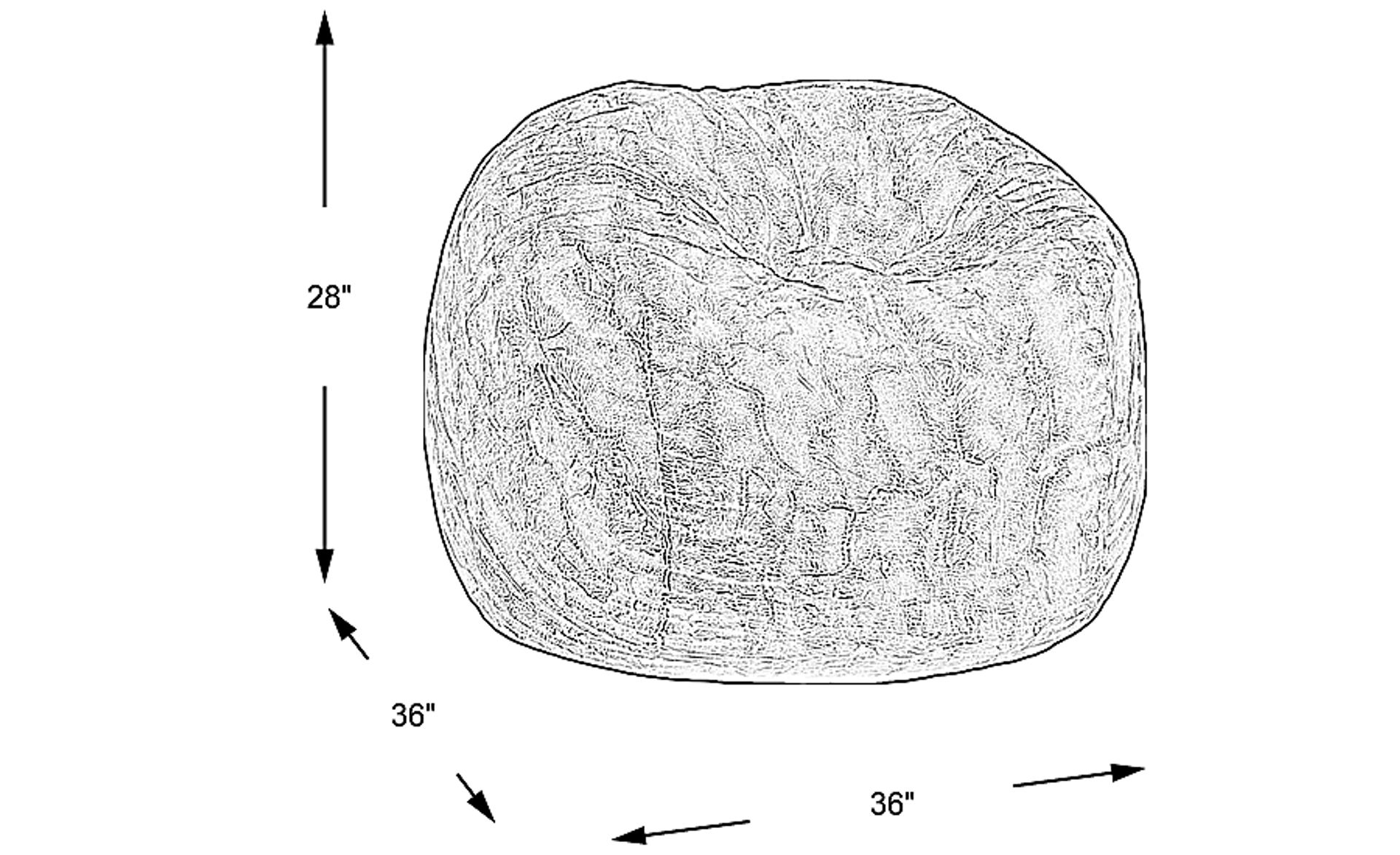 Dimension Image. Please refer to the Dimension Tab on this page for dimension details.