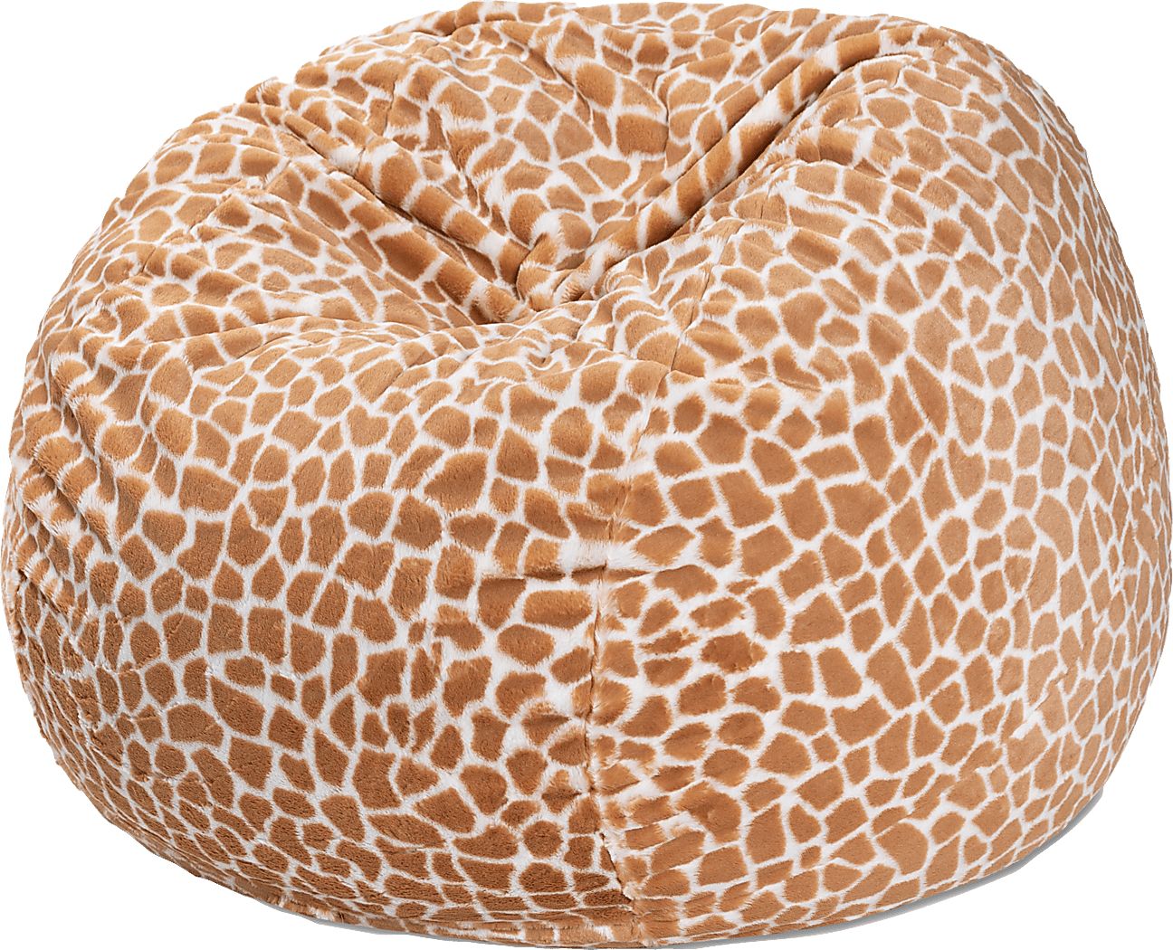 Kids Cushy Cloud Brown Bean Bag Chair