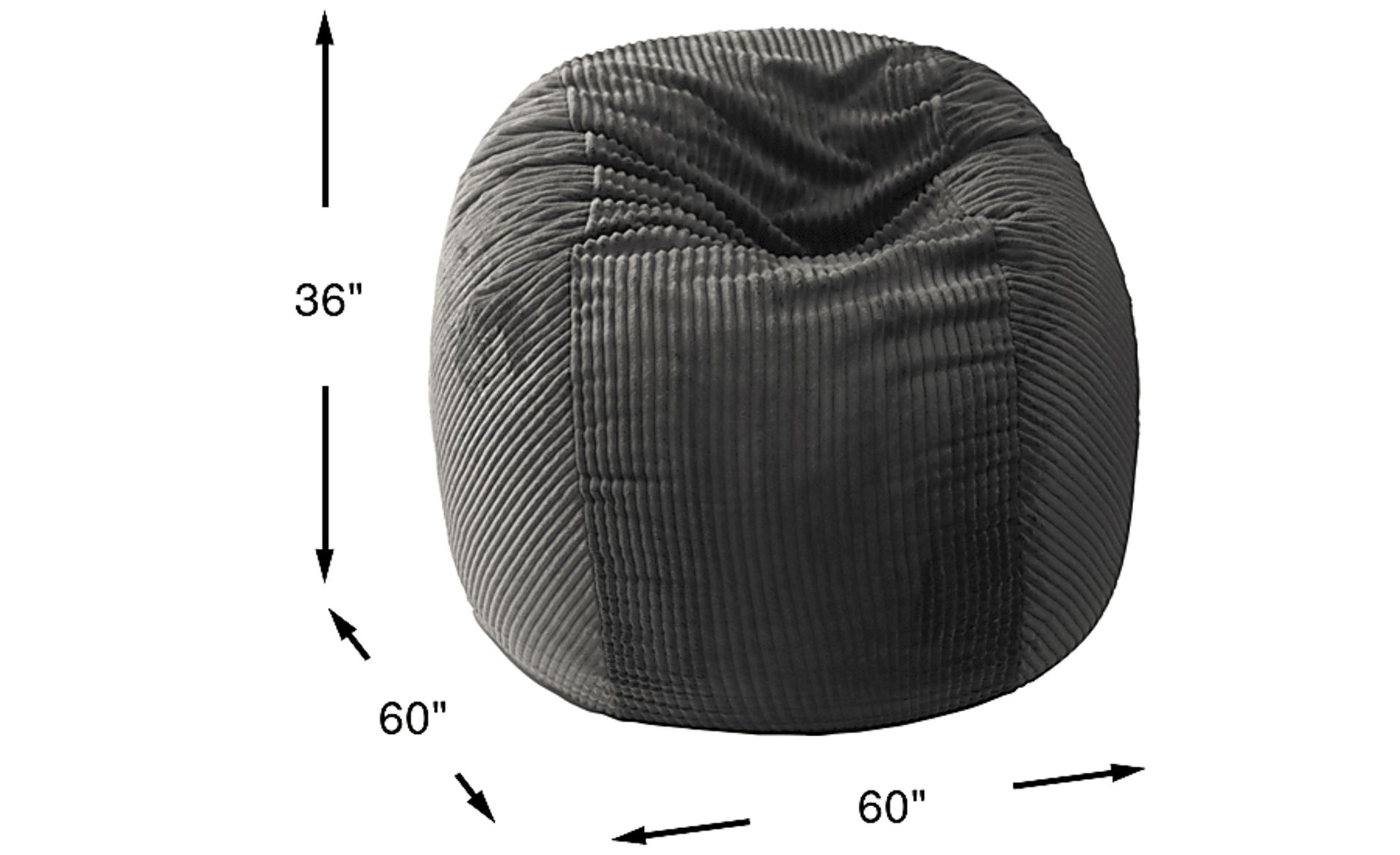 Dimension Image. Please refer to the Dimension Tab on this page for dimension details.
