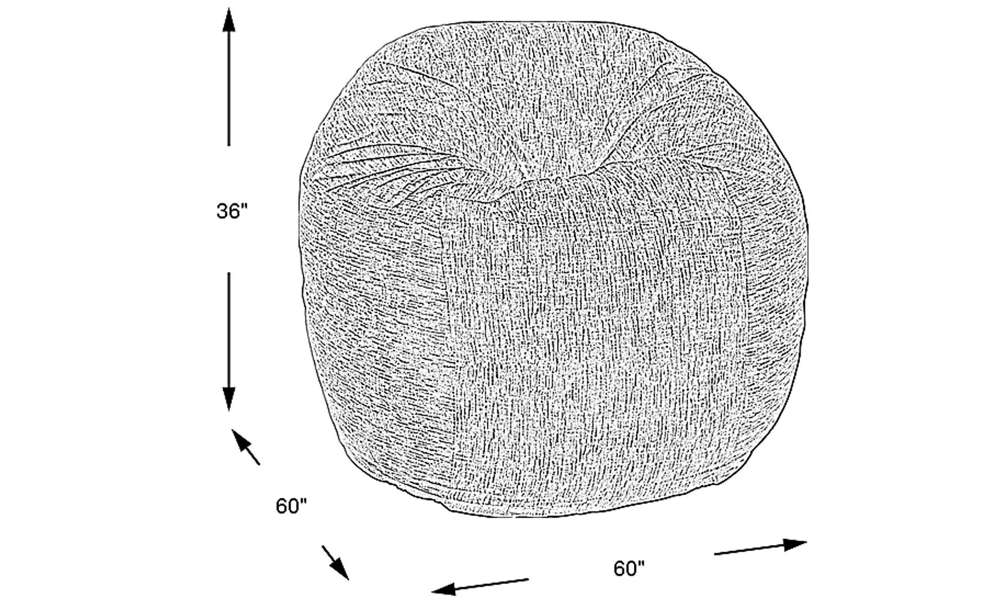 Dimension Image. Please refer to the Dimension Tab on this page for dimension details.