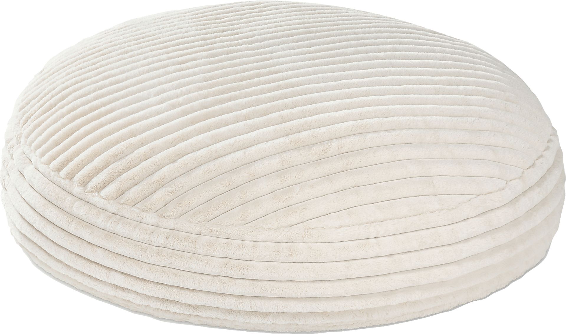 Cushy Cloud XL Ivory Bean Bag Chair - Image 1