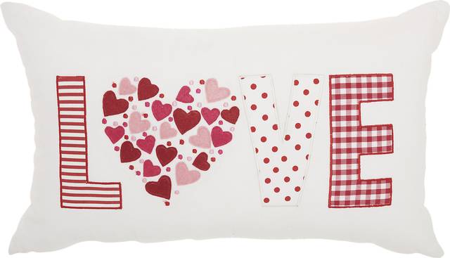 Kids Cushy Love White Accent Pillow - Thumbnail - Image 1