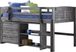 Kids Daintree Gray Twin Jr. Loft Bed