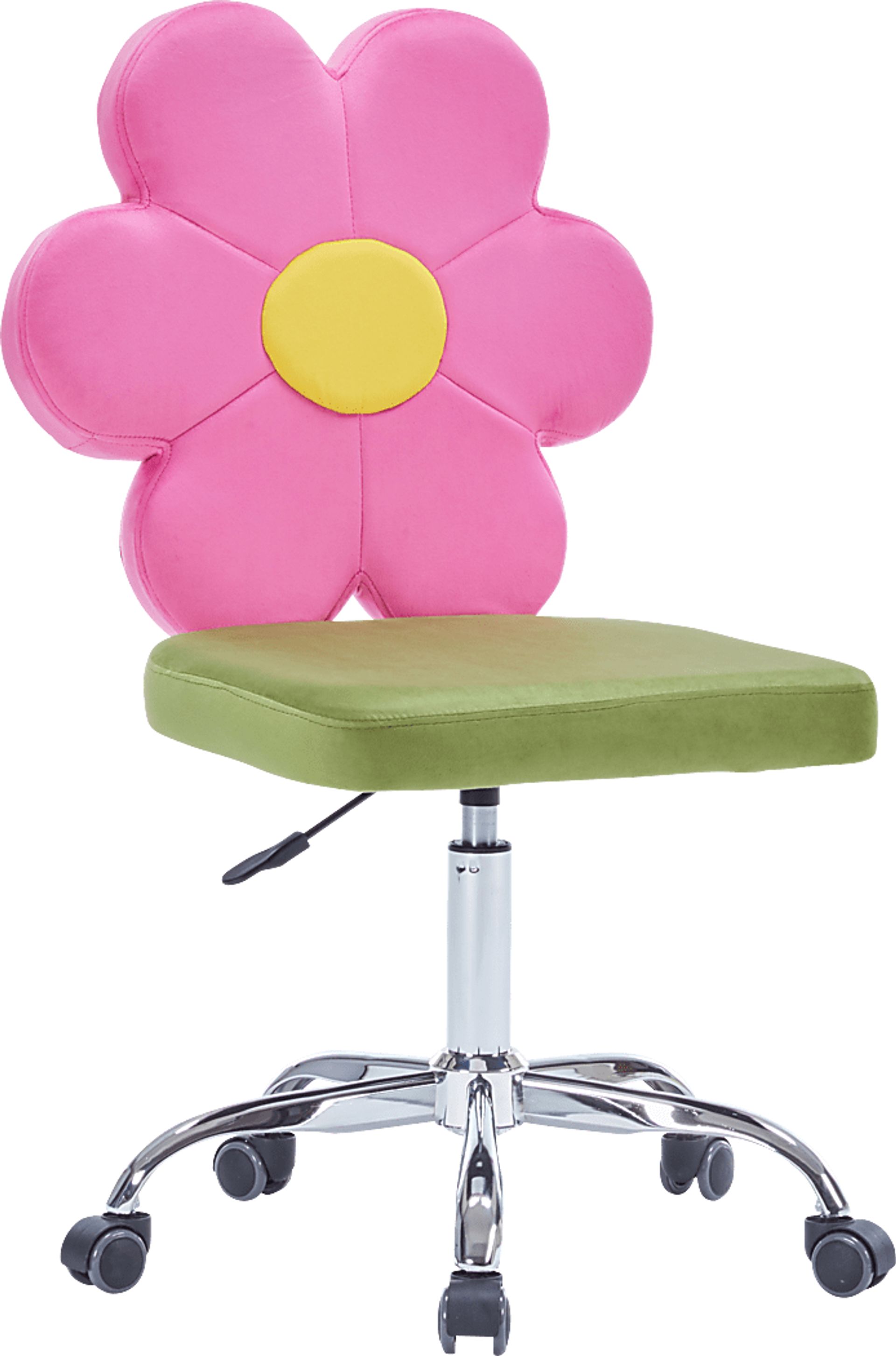 Kids Daisy Magenta Vanity Chair - Image 1