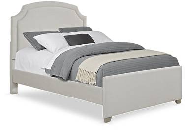 3 pc full upholstered bed