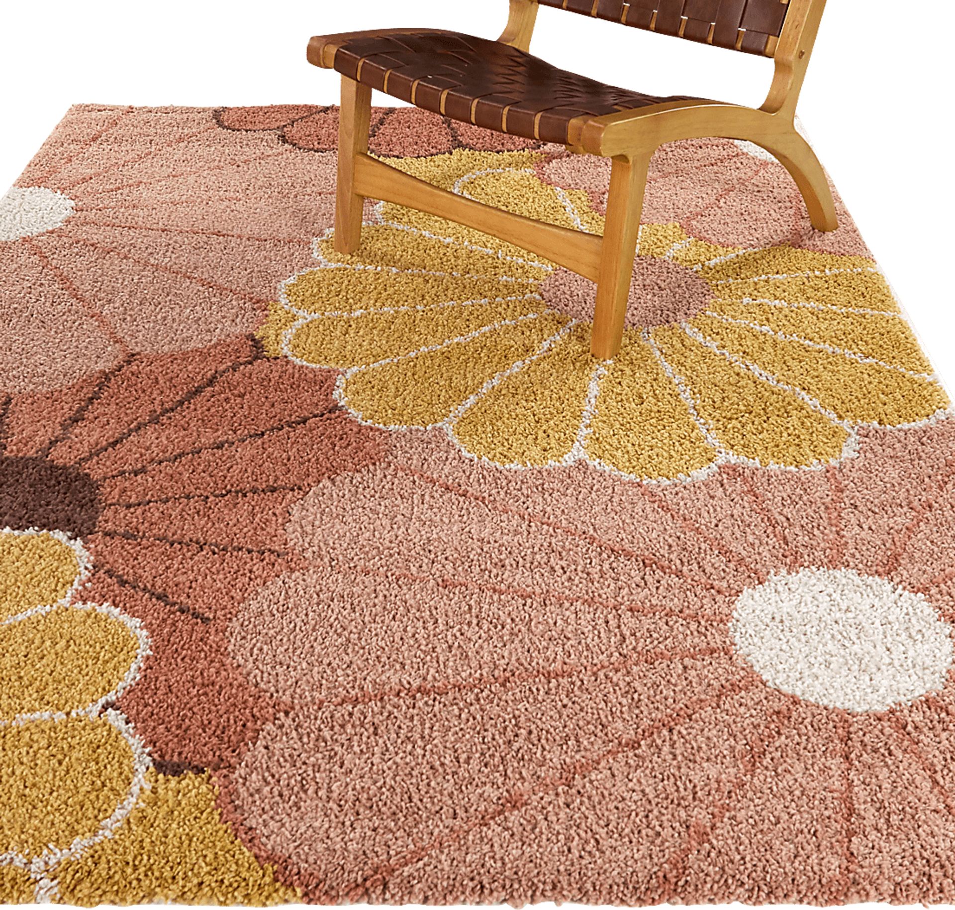 Kids Dallari Pink 5'3 x 7' Rug - Image 2