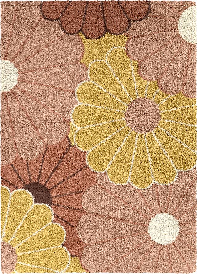 Kids Dallari Pink 5'3 x 7' Rug - Thumbnail - Image 1