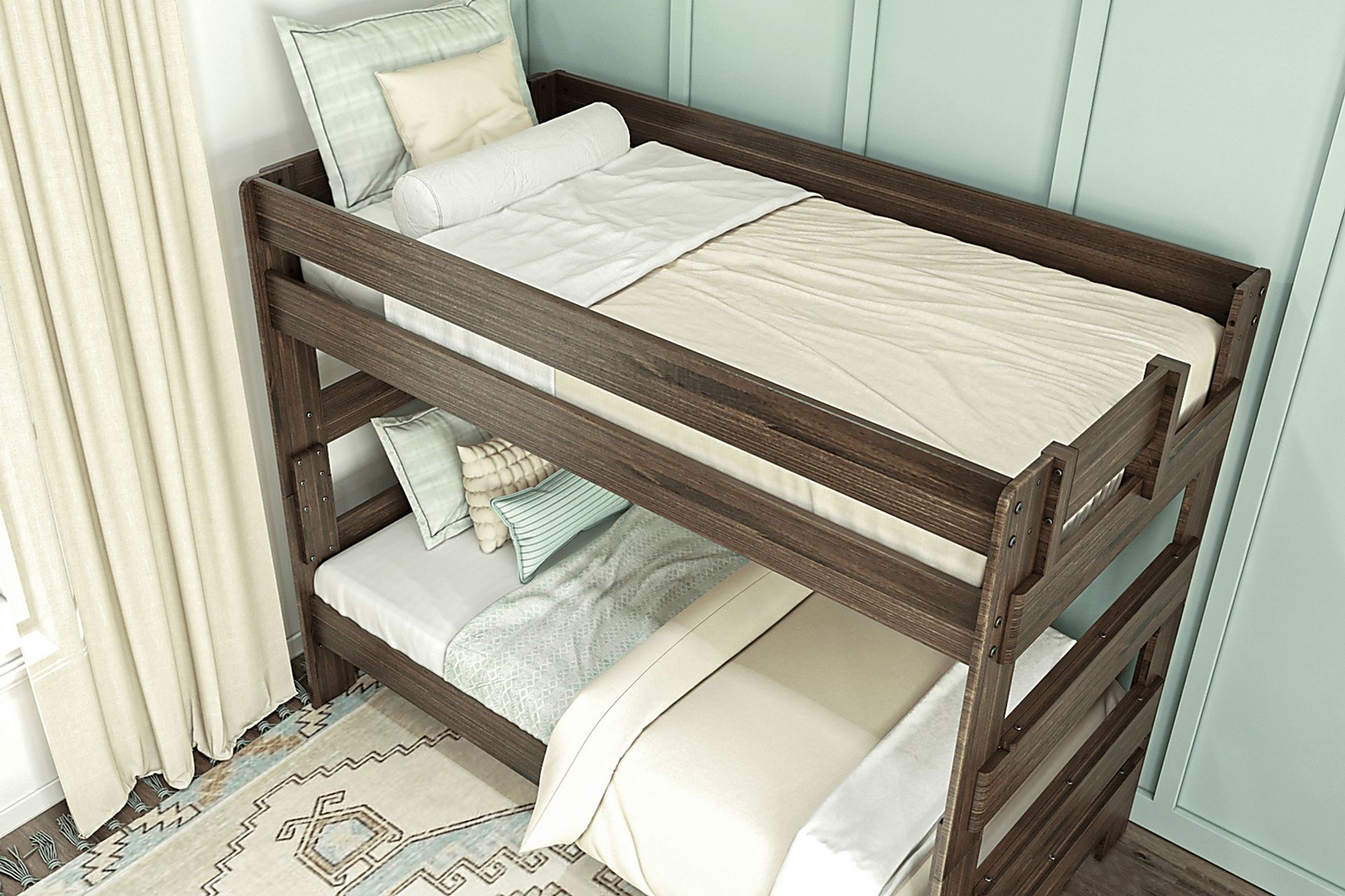 Kids Darja I Brown Twin/Twin Bunk Bed - Image 4