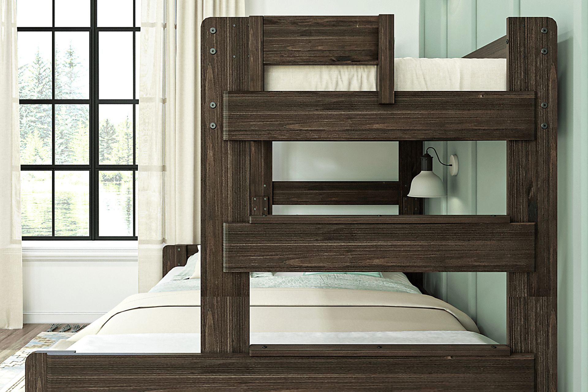 Kids Darja I Brown Twin XL/Queen Bunk Bed - Image 5