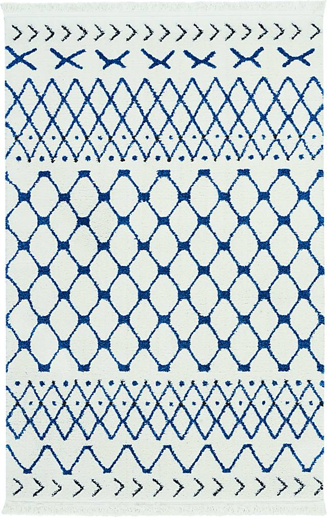 Kids Darsha Blue 5'3 x 7'3 Rug - Thumbnail - Image 1
