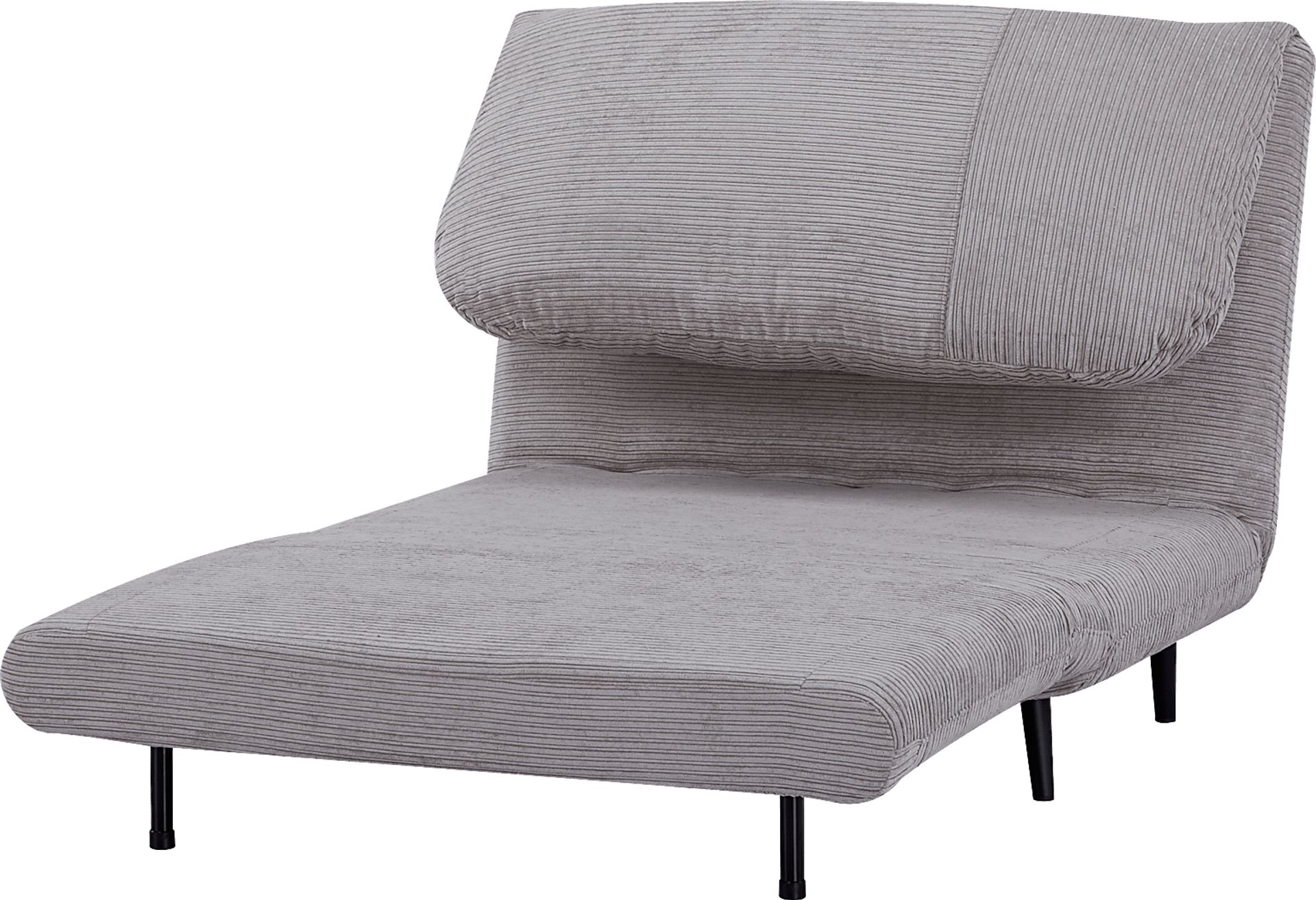 Kids Daydream Gray Convertible Chair - Image 4