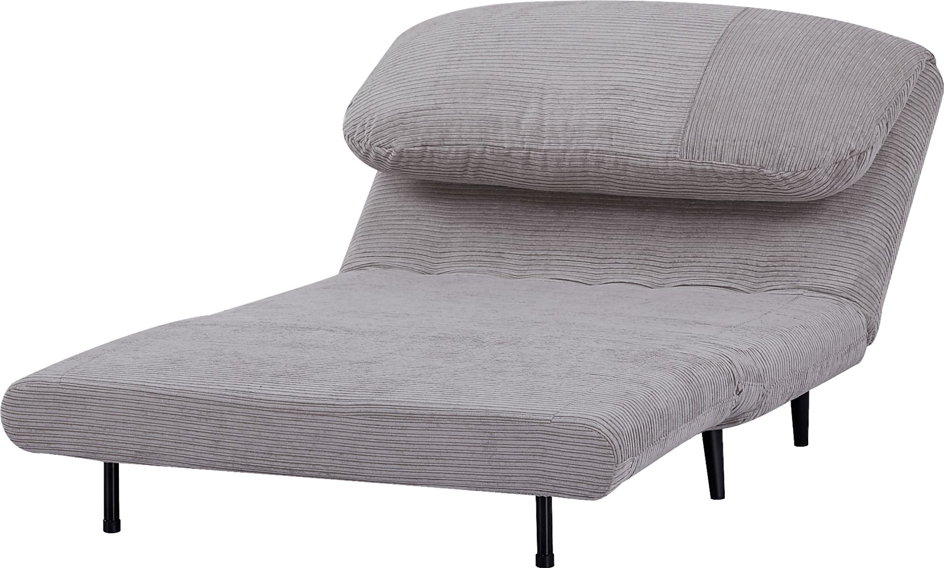 Kids Daydream Gray Convertible Chair - Image 5