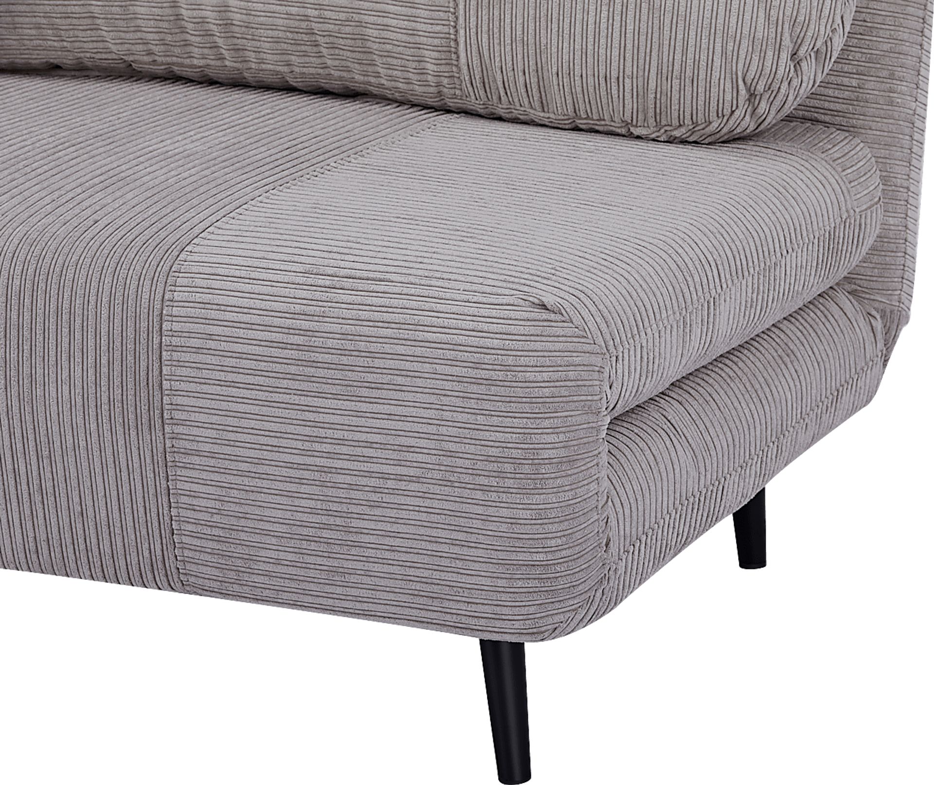 Kids Daydream Gray Convertible Chair - Image 9
