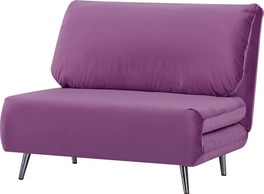 Kids Daydream Purple Convertible Chair