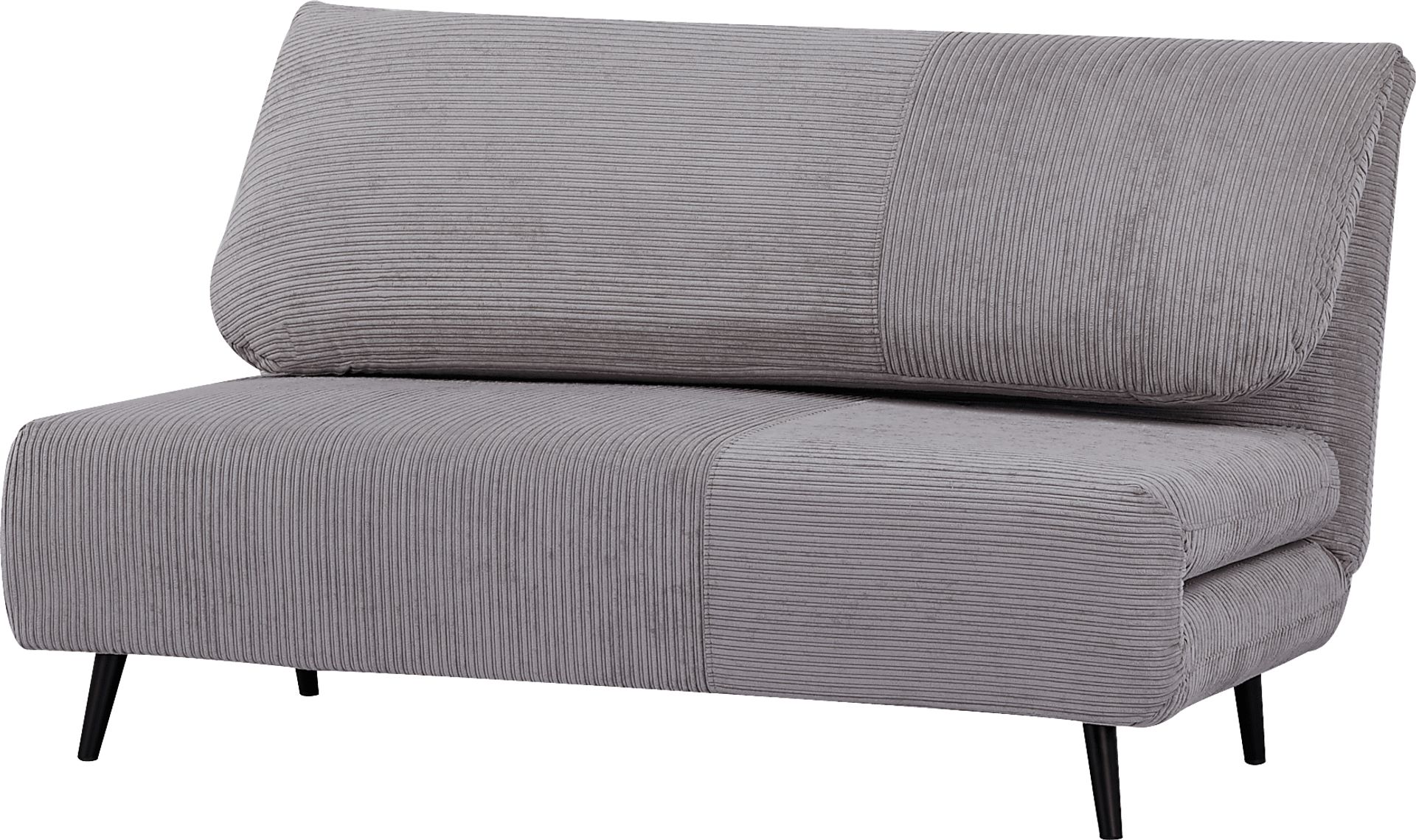 Kids Daydream XL Gray Convertible Loveseat - Image 2