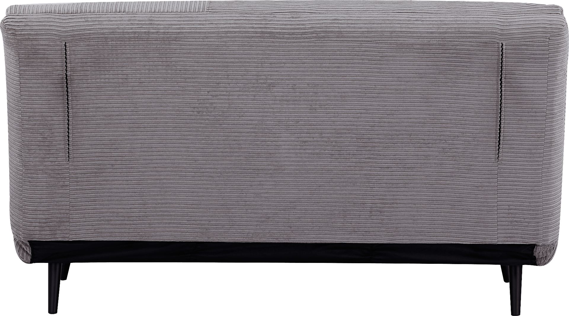 Kids Daydream XL Gray Convertible Loveseat - Image 3