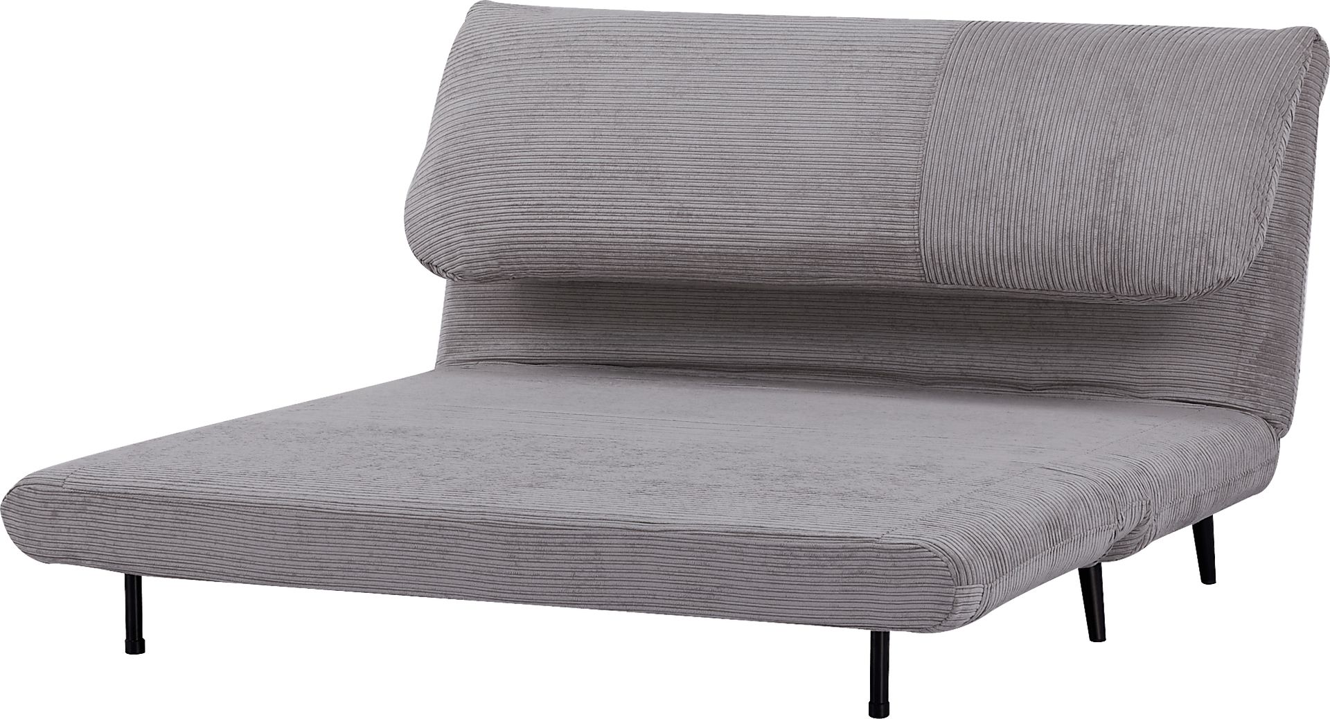 Kids Daydream XL Gray Convertible Loveseat - Image 4