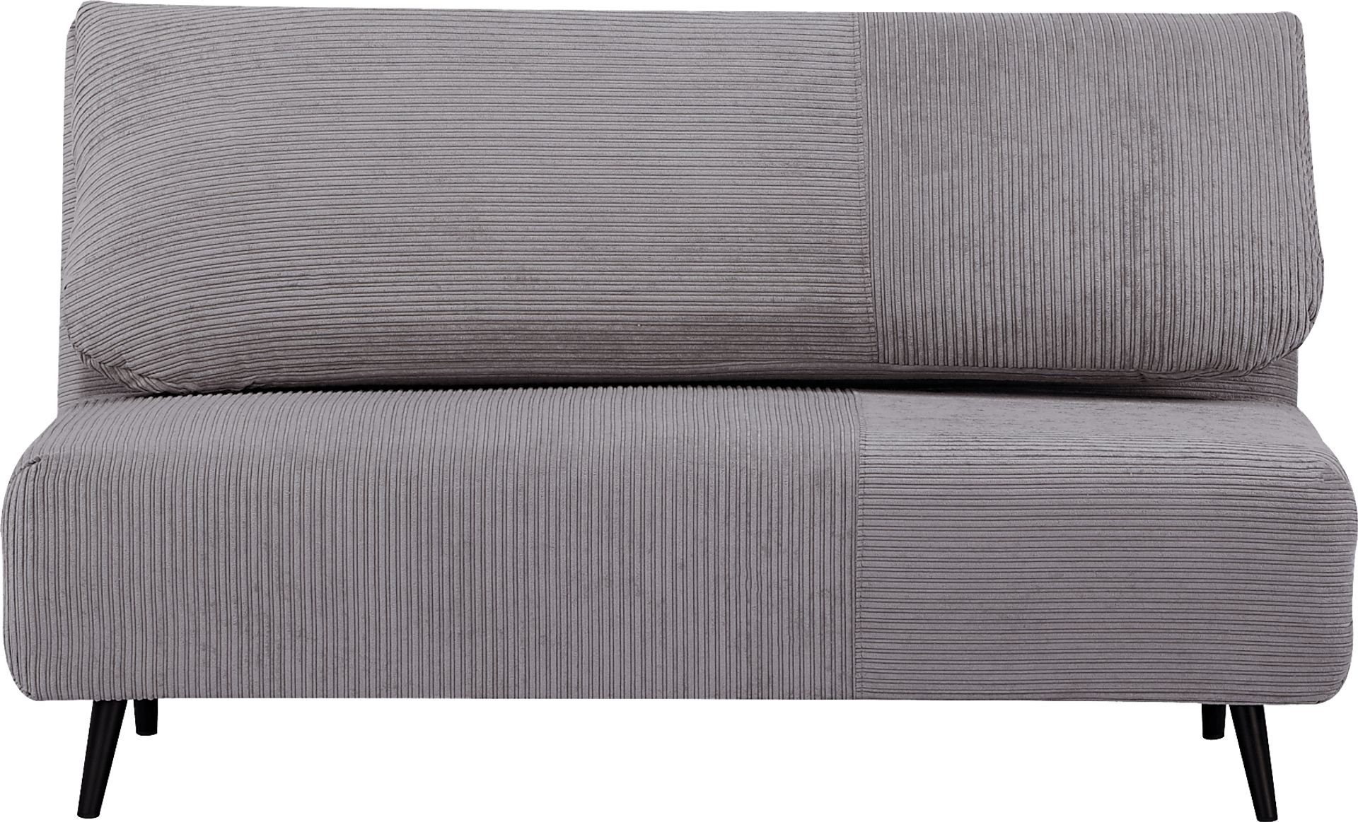 Kids Daydream XL Gray Convertible Loveseat - Image 1