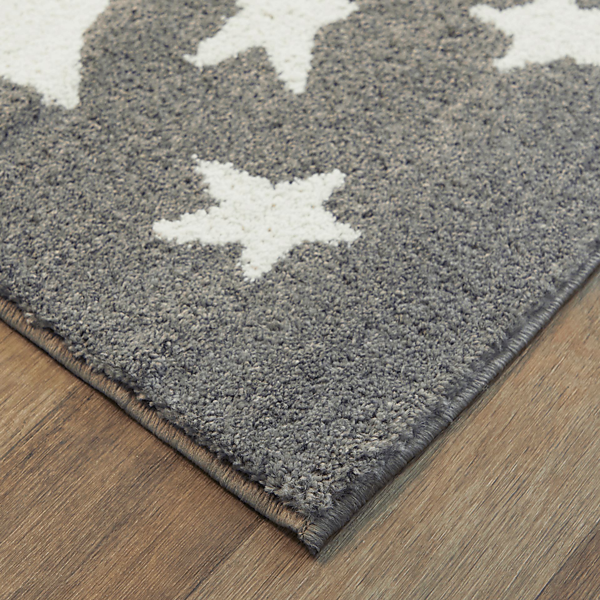 Kids Dazzle Stars Gray 3'11 x 5'7 Rug - Image 4