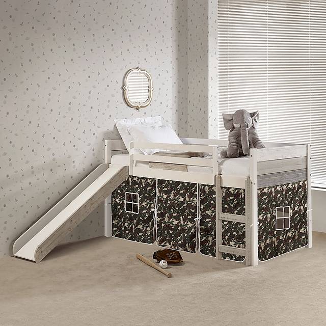 Kids Debuel Camo Twin Tent Loft Bed - Thumbnail - Image 2