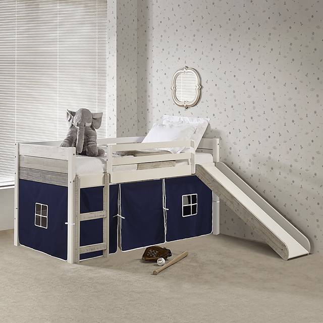 Kids Debuel Navy Twin Tent Loft Bed - Thumbnail - Image 1