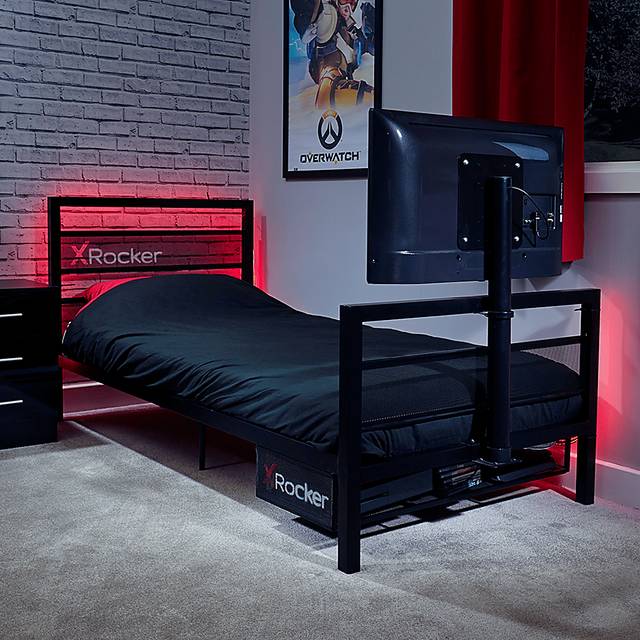 Kids Deecie Black Twin Gaming Bed - Thumbnail - Image 8
