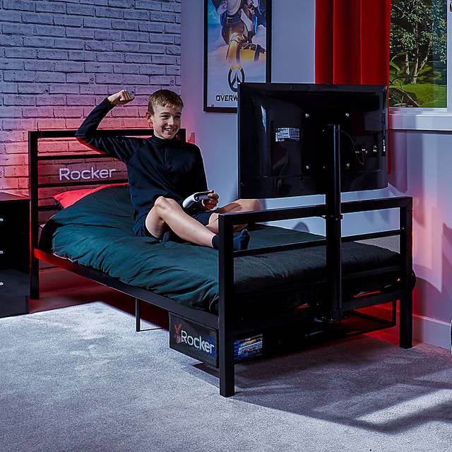 Kids Deecie Black Twin Gaming Bed - Thumbnail - Image 9