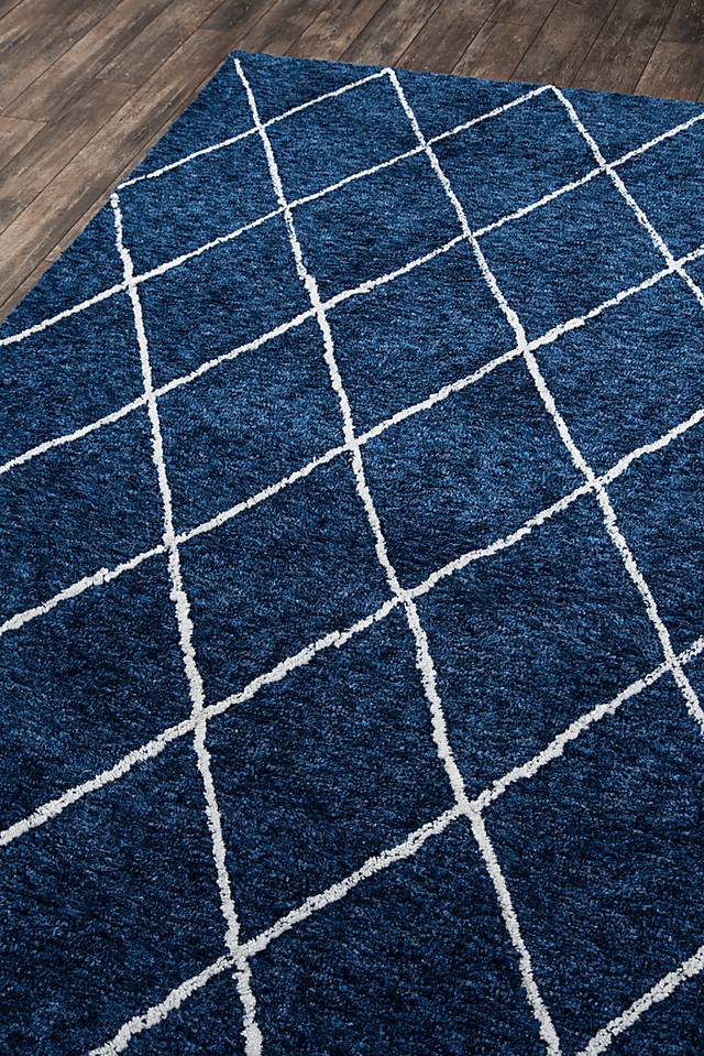 Kids Deep Bluez Navy 5' x 7'6 Rug - Thumbnail - Image 2