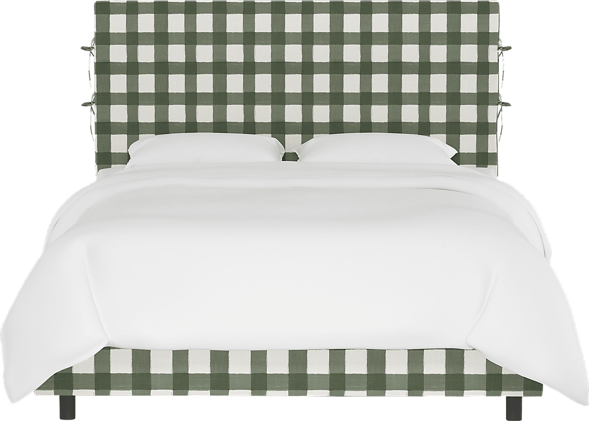 Kids Deep Forest Sage Twin Upholstered Bed - Image 2