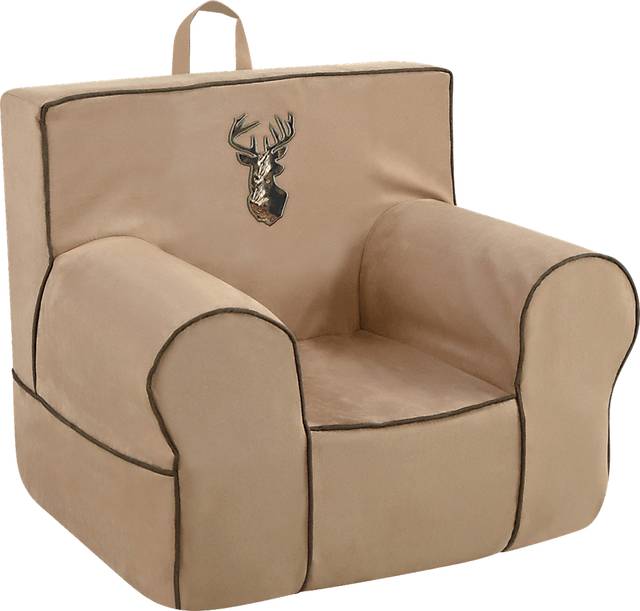 Kids Deerland Tan Medium Chair - Thumbnail - Image 1