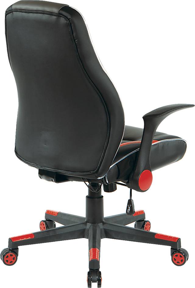 Kids Delenn Black/Red LED Gaming Chair - Thumbnail - Image 3