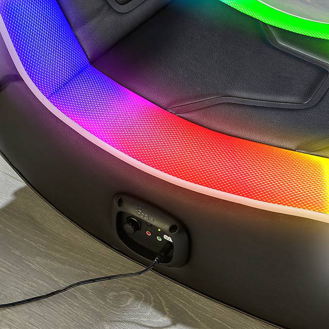 Kids Delmue Rainbow Floor Gaming Chair - Thumbnail - Image 7
