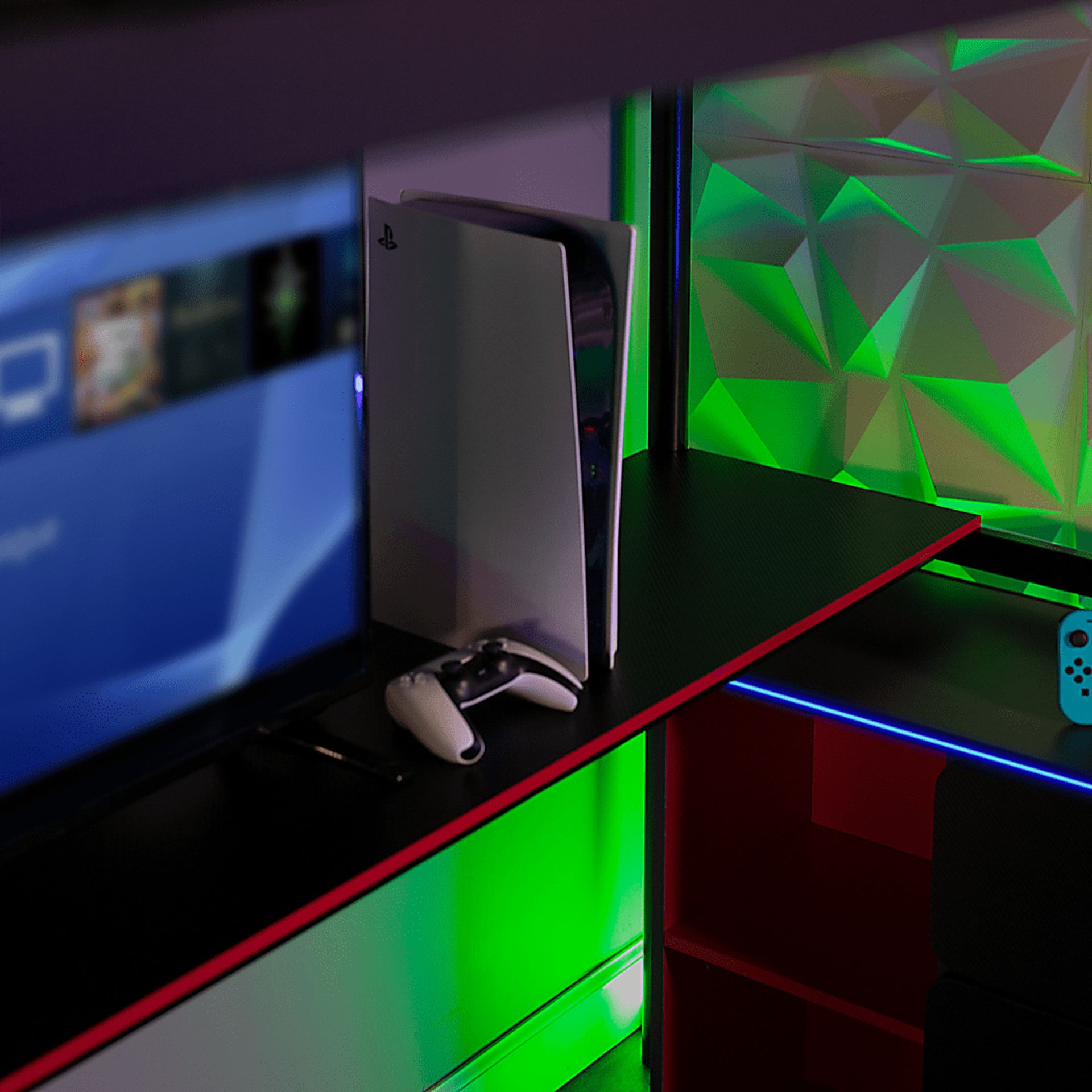 Kids Desonee Black Twin Gaming Loft Bed - Image 7