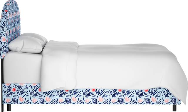 Kids Devany Blue Twin Upholstered Bed - Thumbnail - Image 3