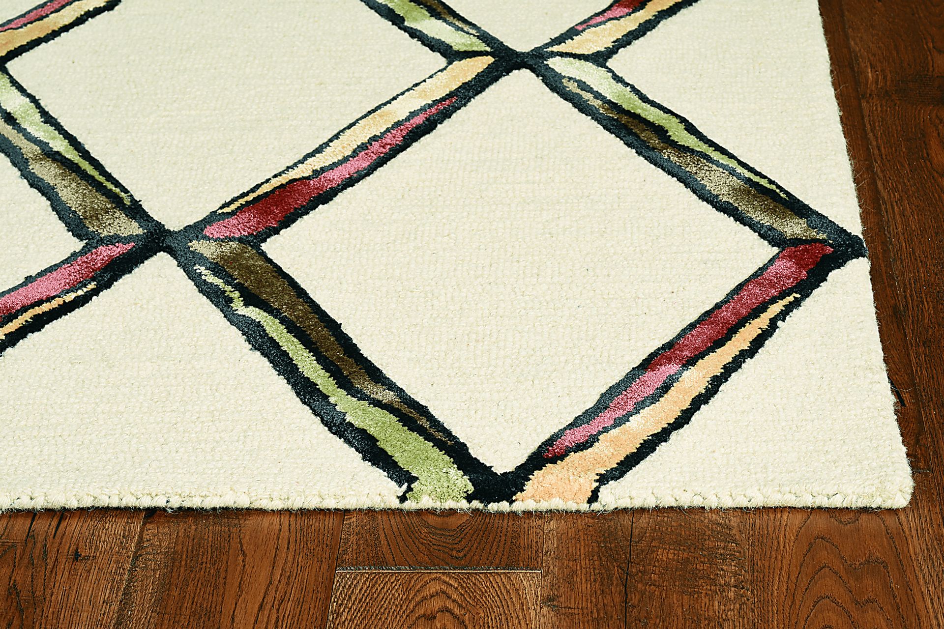 Kids Diamond Basic Beige 5' x 7' Rug - Image 2