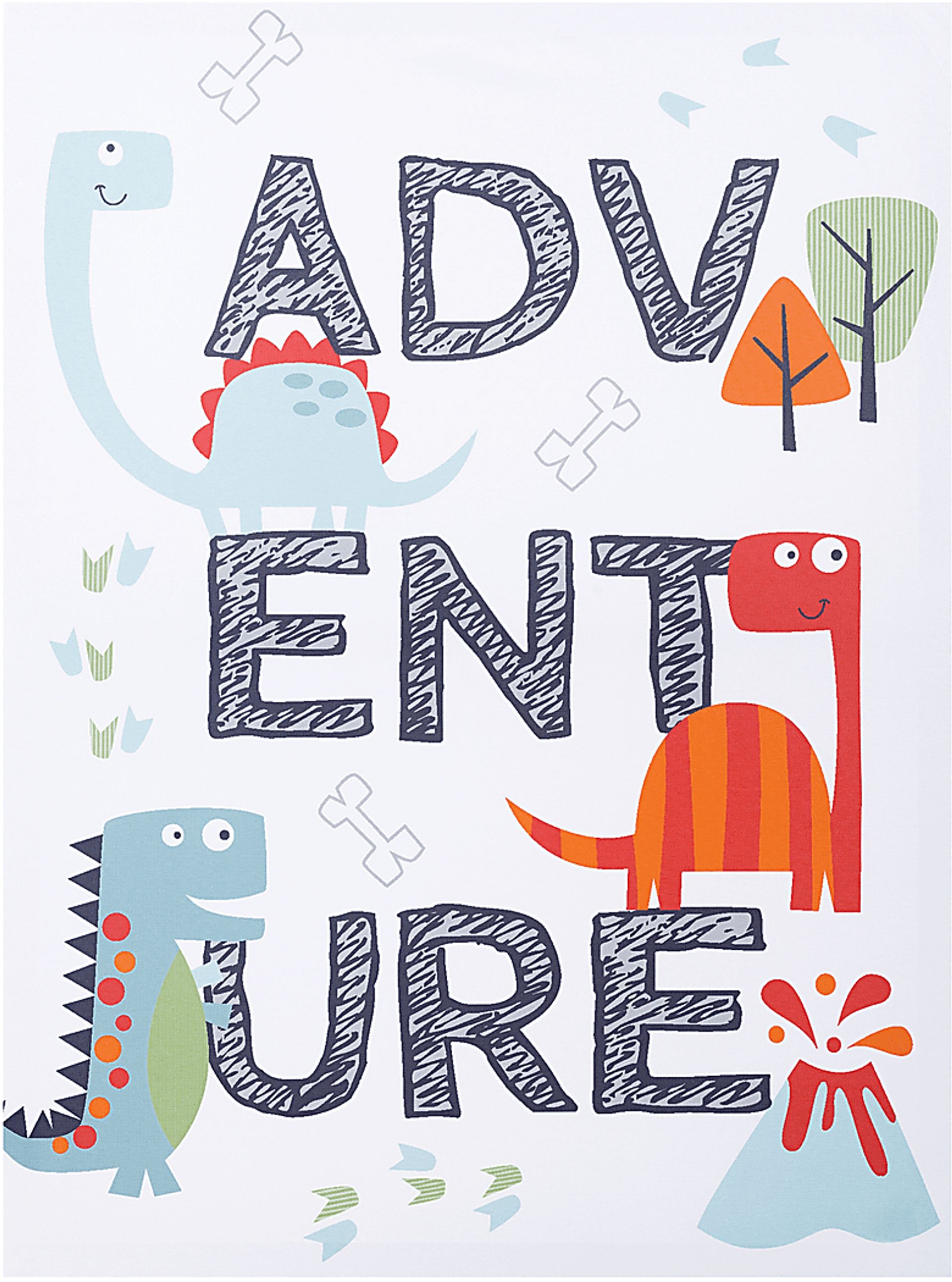 Kids Dino Town Sky Artwork - Image 1